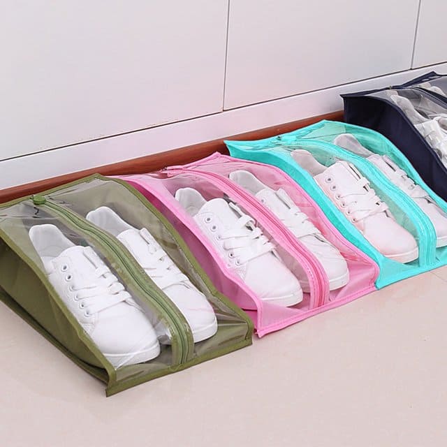 Hanging Shoe Organizer, Portable Shoe Storage Bag, Waterproof Oxford Cloth Shoes Storage Bag, Transparent Shoe Bags, Large Capacity Colorful Travel Shoe Bag, Travel Portable Sorting Pouch Hanging Shoe Organizer, Portable Shoe Storage Bag, Waterproof Oxford Cloth Shoes Storage Bag, Transparent Shoe Bags, Large Capacity Colorful Travel Shoe Bag, Travel Portable Sorting Pouch